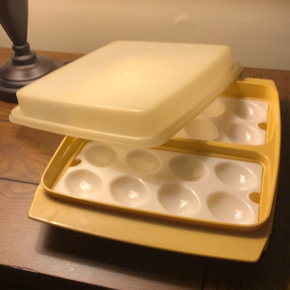 Tupperware Kitchen Vintage Tupperware Deviled Egg Tray And